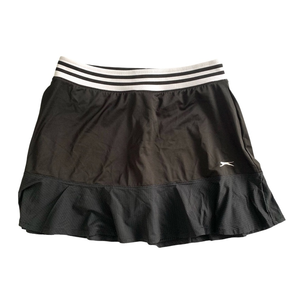Slazenger Women’s Skort Black with White Polka Dots Size Small Tennis Pickleball